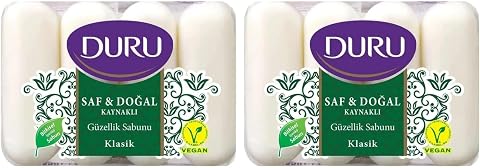 DURU Saf&Doğal Klasik Sabun, 70 Gramx4 (2 paketi)