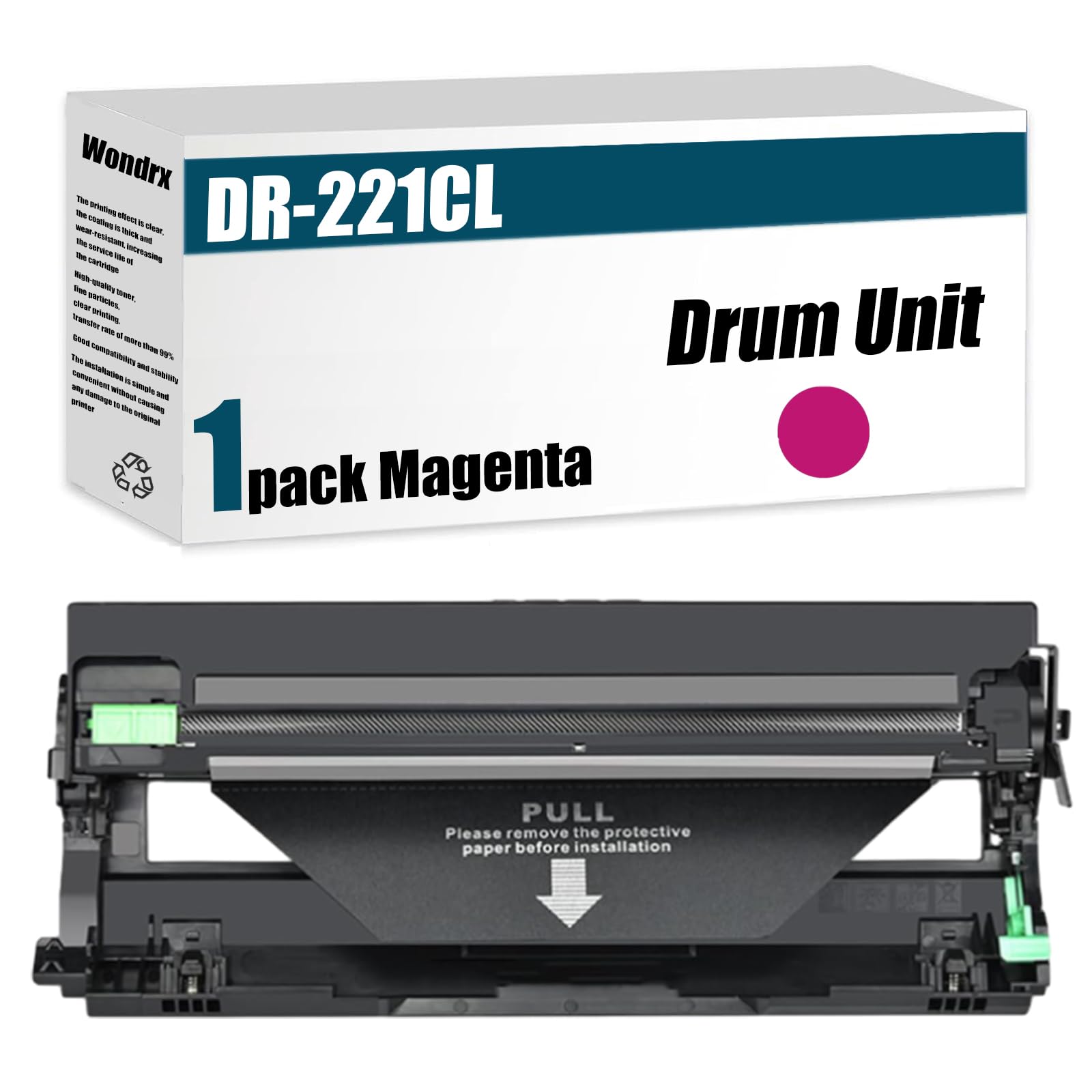 DR241CL Laser Tamburo Nero Compatibile per Brother DCP-9020CDW, HL