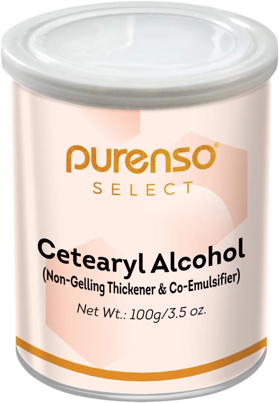 Purenso Select - Cetearyl Alcohol, 100g I Cetostearyl alcohol, cetearyl alcohol or cetylstearyl alcohol