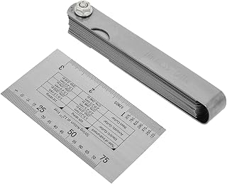 Ozgkee Guitar Fret Protector Feelers Acessórios String Action Gauge Ruler 32 Piece Feeler Gauges Fingerboard Fret Protector Guards