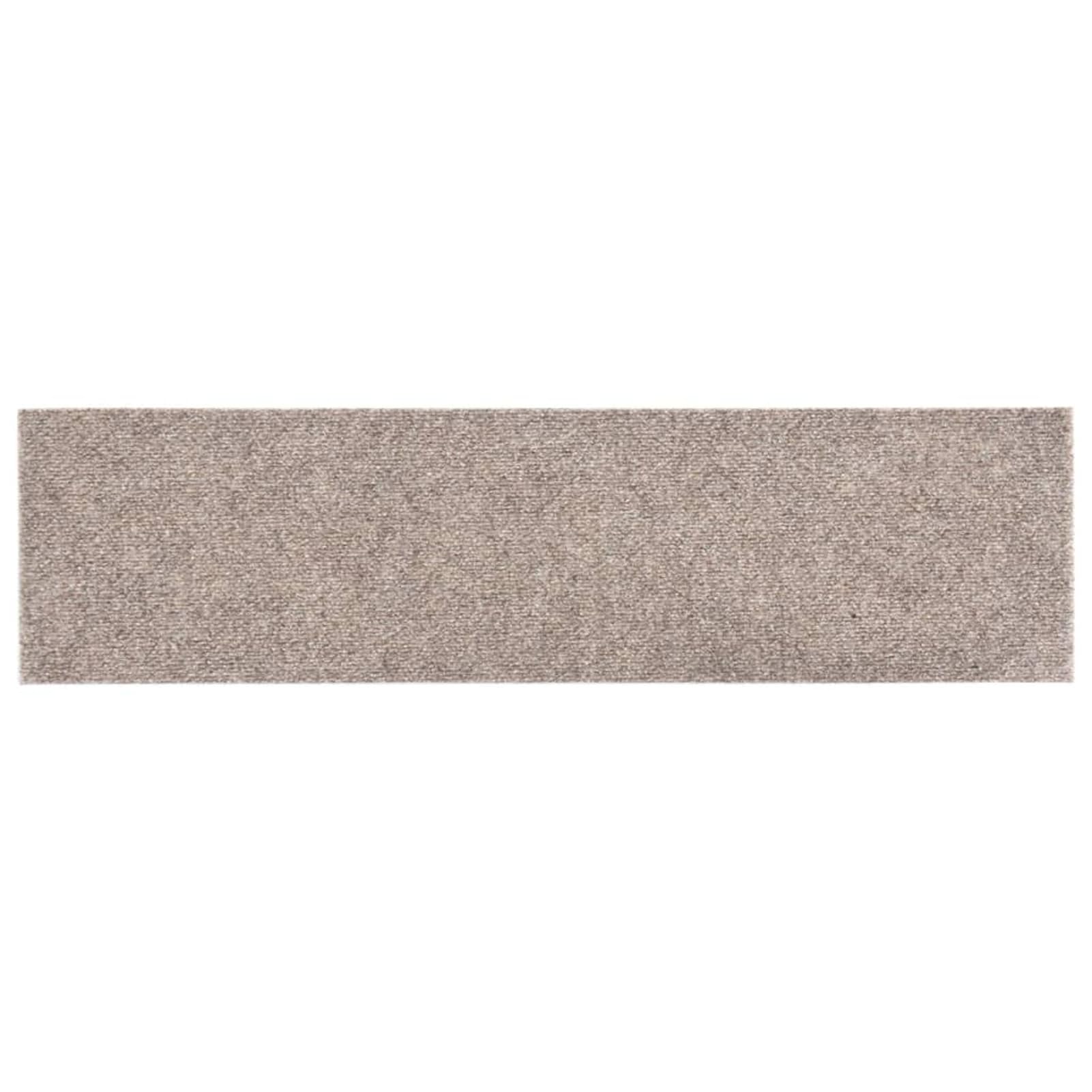 ShGaxin Prostokątne naklejki na schody 15 szt. 76 x 20 cm kremowe, duży dywanik łazienkowy, gruba mata do kąpieli