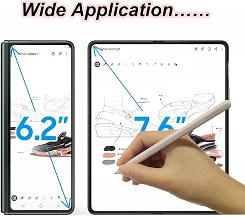 Miniatura 4 de Galaxy Z Fold 4 S Pen - Repuesto para Samsung Galaxy Z Fold 4 5G Fold Edition S Pen Fold 4 + puntaspuntas y pinzas (beige) EF- FF92PCBEGUS