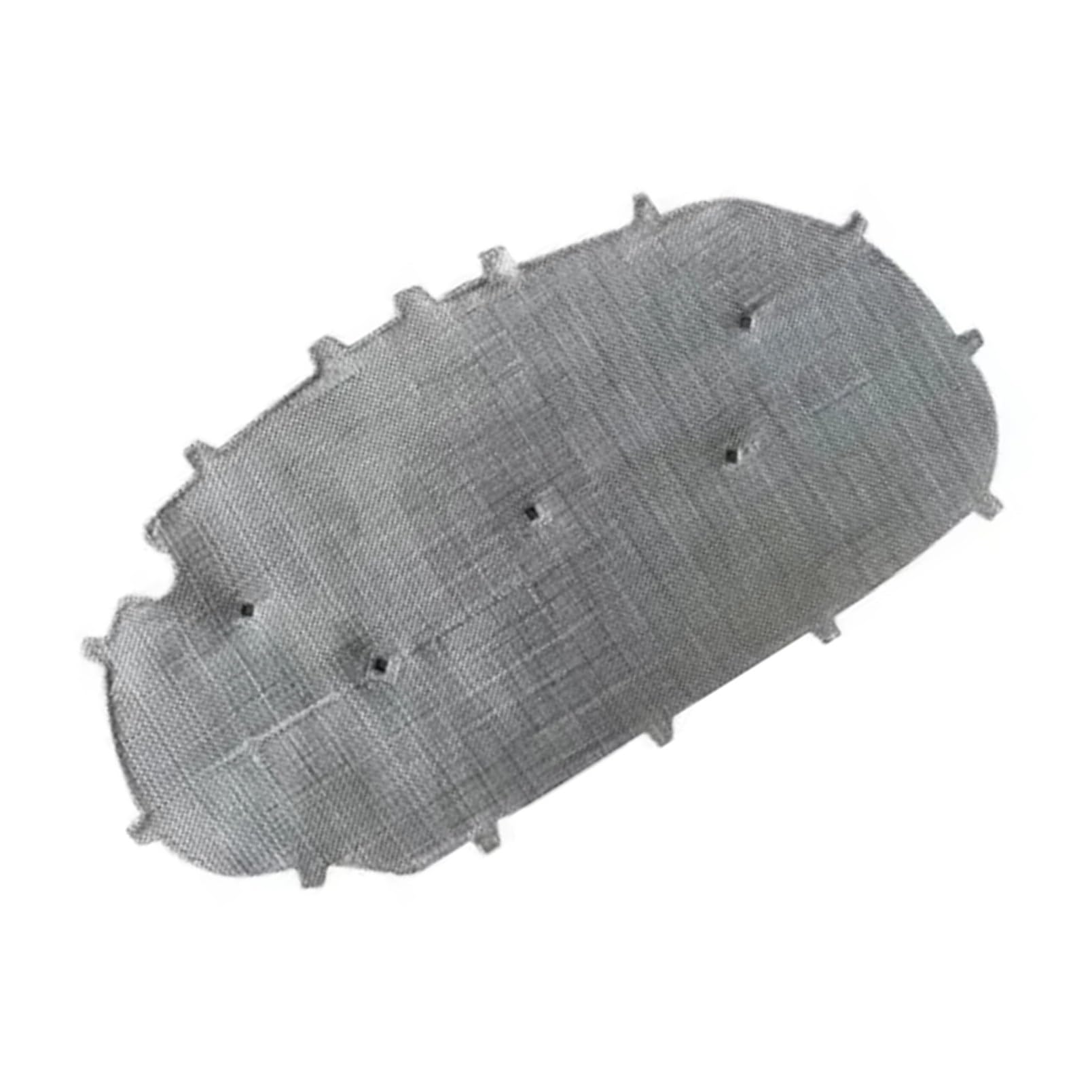 Khofvsxwd One Color Compatible With Vw For Golf 6 For Gti For Golf 6 Noise Sound Insulation Pad Engine Soundproof Cotton Front Hood Engine Heat Sound Insulation Pad Bonnet Mat(Front All Aluminum)