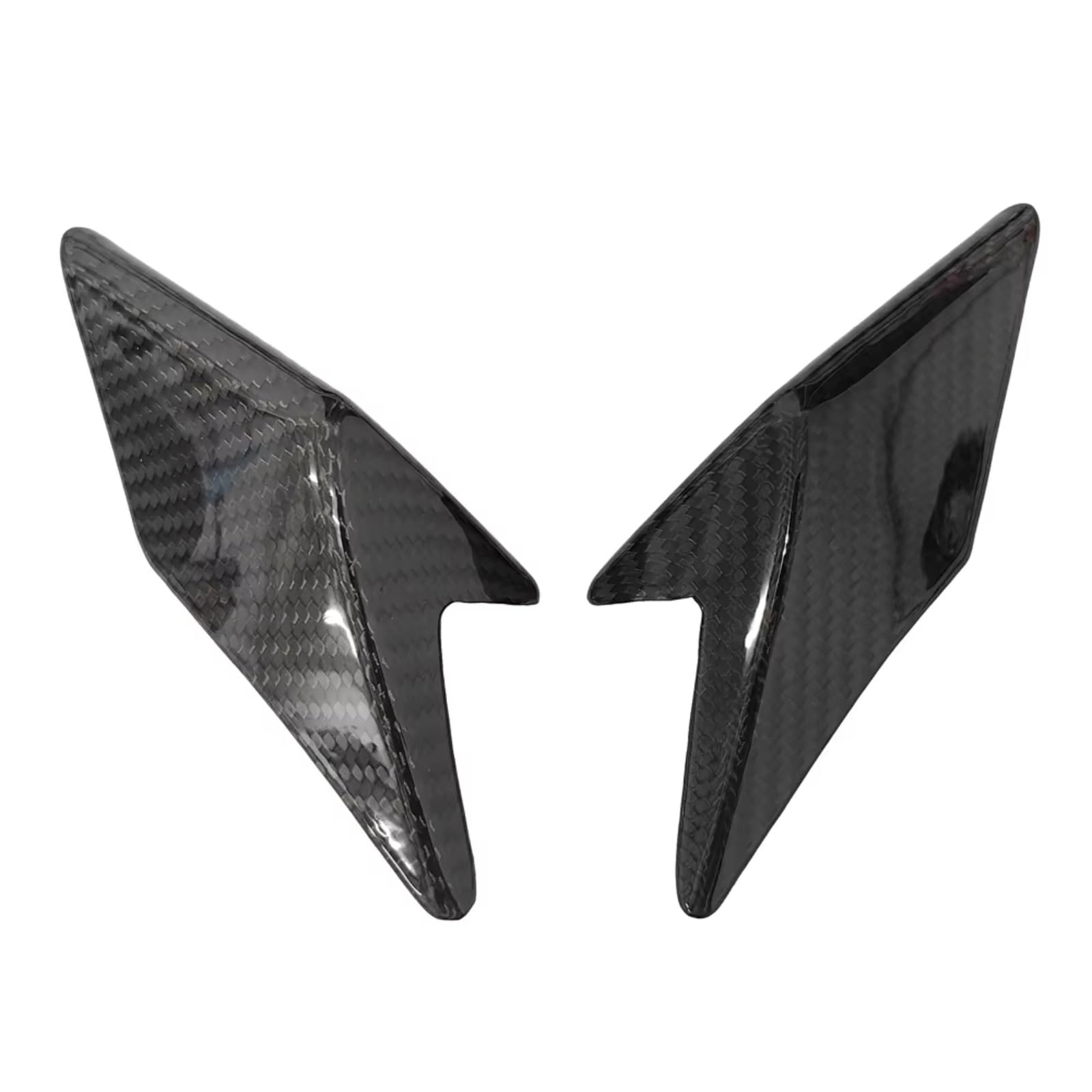 Tank Pad Protector Decal Compatible with CB650R 2018 2019 2020 2021 2022 2023 Carbon Fibre Motorcycle Side Tank and Tail Protection Cover(Tail Trim)