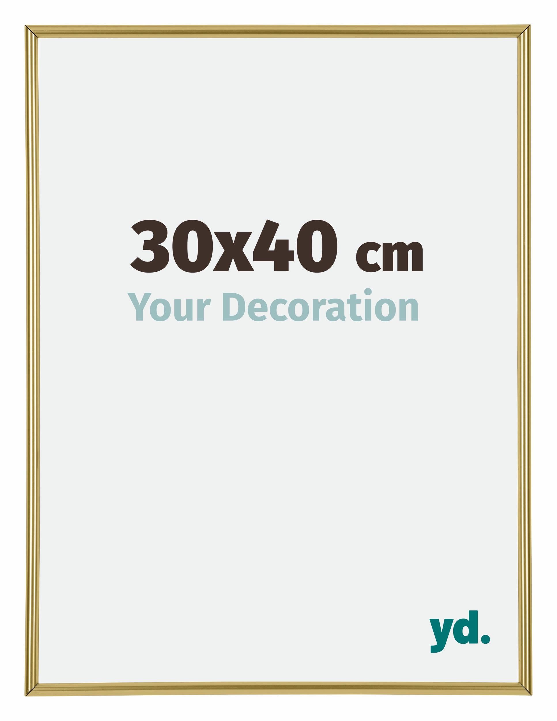 Your Decoration - Puzzle frame 30x40 - Gold - Puzzle frame 500-1000 Pieces - Plastic Photoframe - Annecy