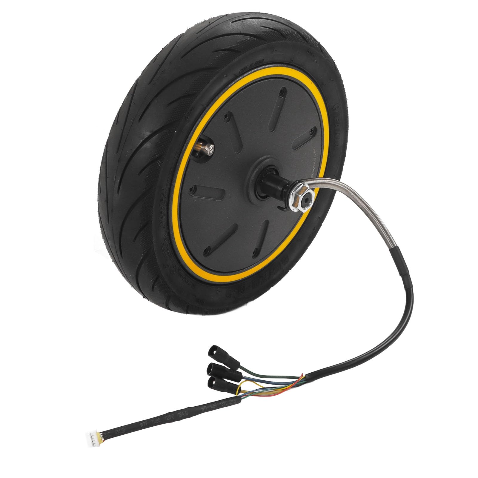 BuyWeek Roue de Moteur de Moyeu de Scooter Électrique pour Ninebot MAX G30, 48V 350W Moteur d'Entraînement de Roue Arrière de Trottinette Électrique