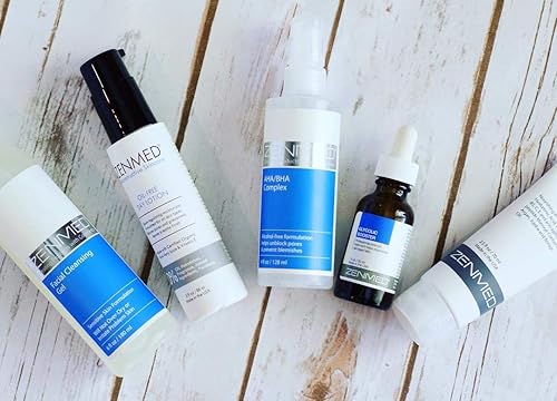 Miniatura 3 de ZENMED Glicólico Booster - 1 oz. Tratamiento de fuerza profesional en casa ayuda a regenerar la piel dañada suaviza las arrugas manchas oscuras y