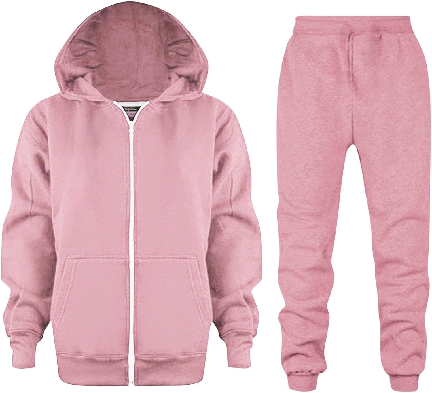 Kids Zip Up Tracksuit 2 Piece Tracksuit Sweatsuits Sets Jacket Hoodies Sweatshirts and Sweatpants Clothing Sets