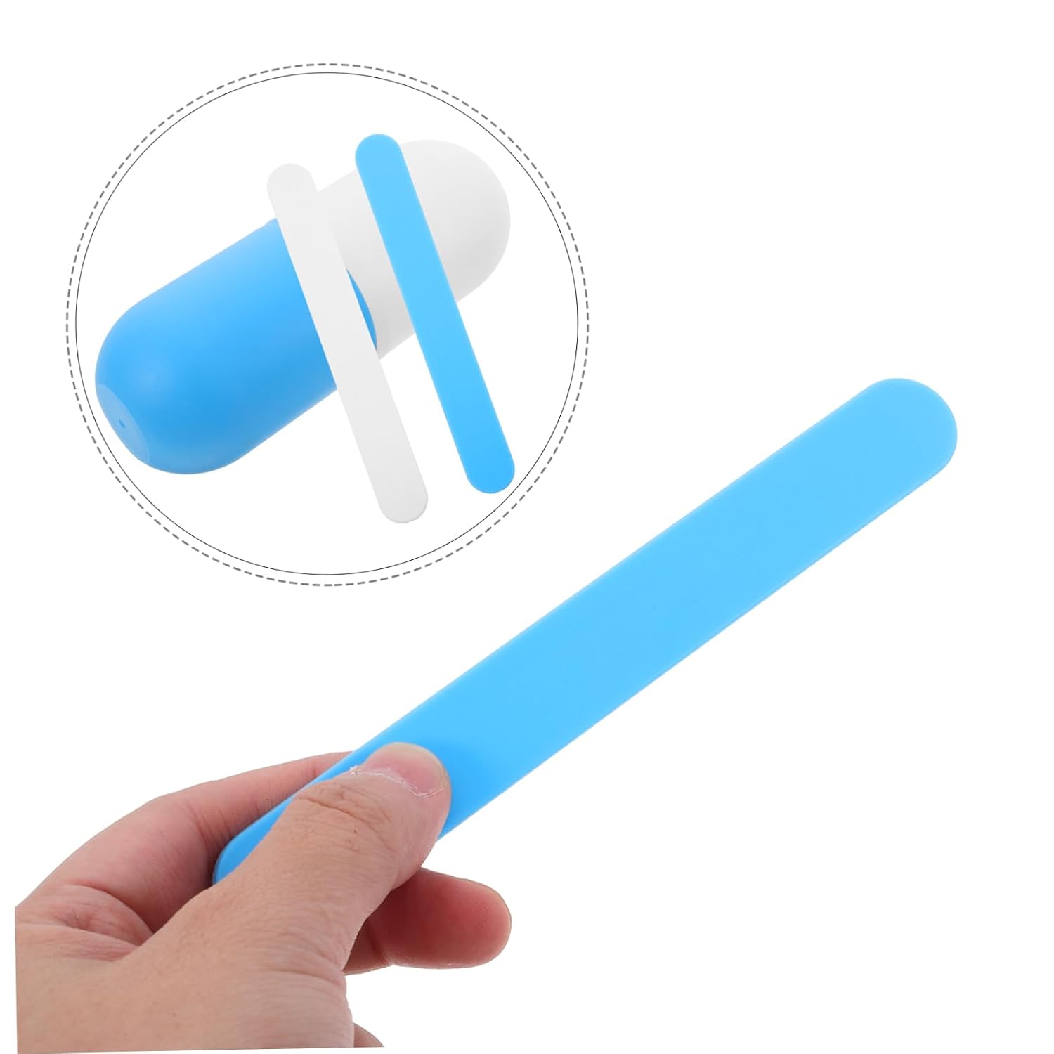 Grade Tongue Depressor Plastic Sticks Cup for Oral and Speech Therapy