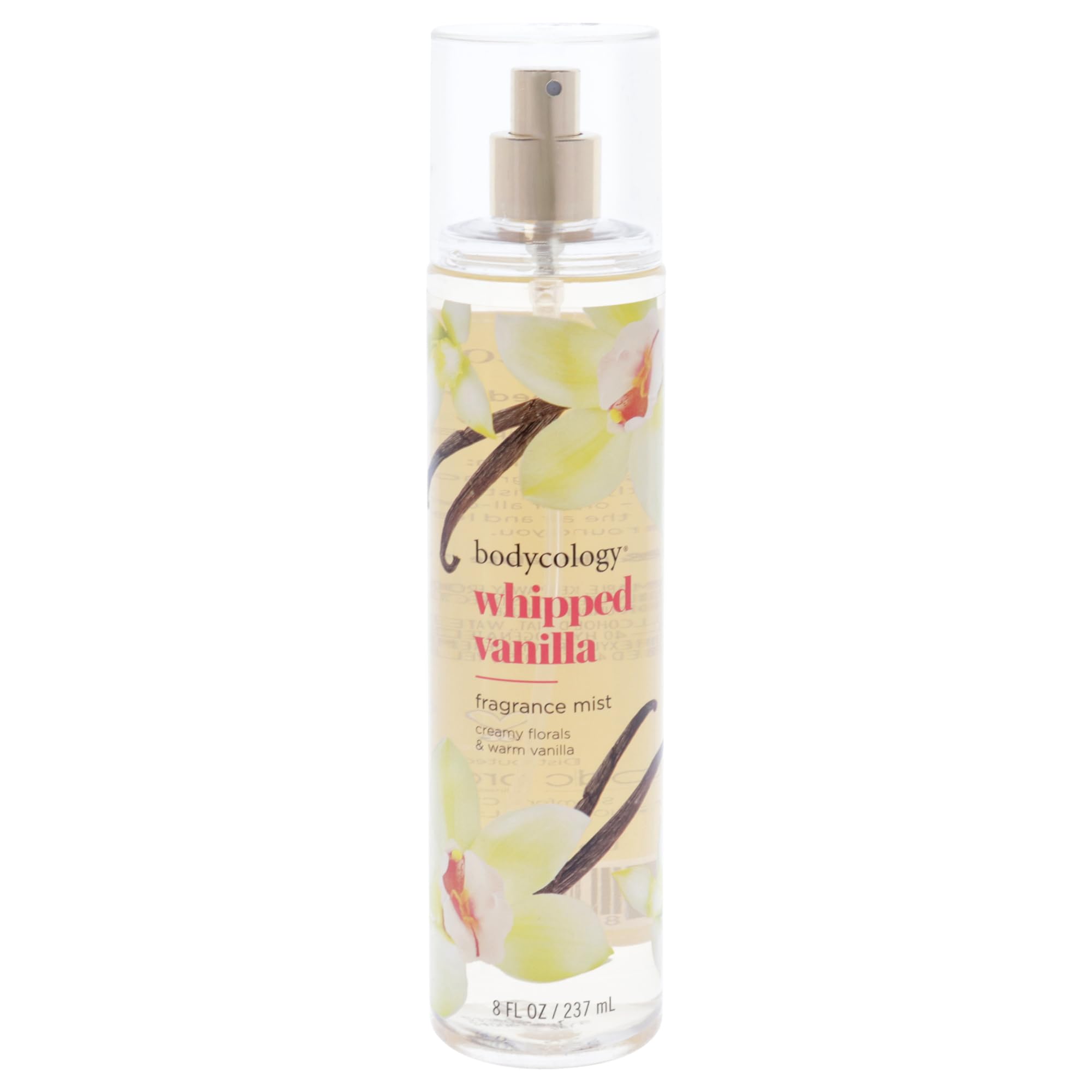 BodycologyLong-Lasting Fragrance Body Mist, Whipped Vanilla, 8 fl oz