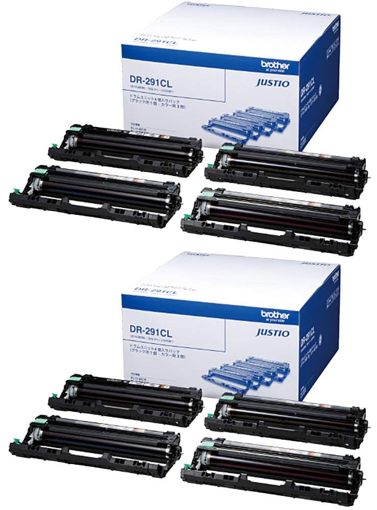 新品★BROTHER ブラザー DR-291CL 純正品ドラム (4本パック) Amazon | BROTHER ブラザー 純正品 DR-291CL / DR291CL