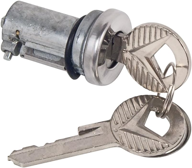Compatible/Replacement For Trunk Tailgate Lock Cylinder with 2 Keys 1965-66 Mustang 1965 Fairlane Sedan Hardtop 1962-65 Falcon Futura Sedan Wagon Delivery (LCK17)