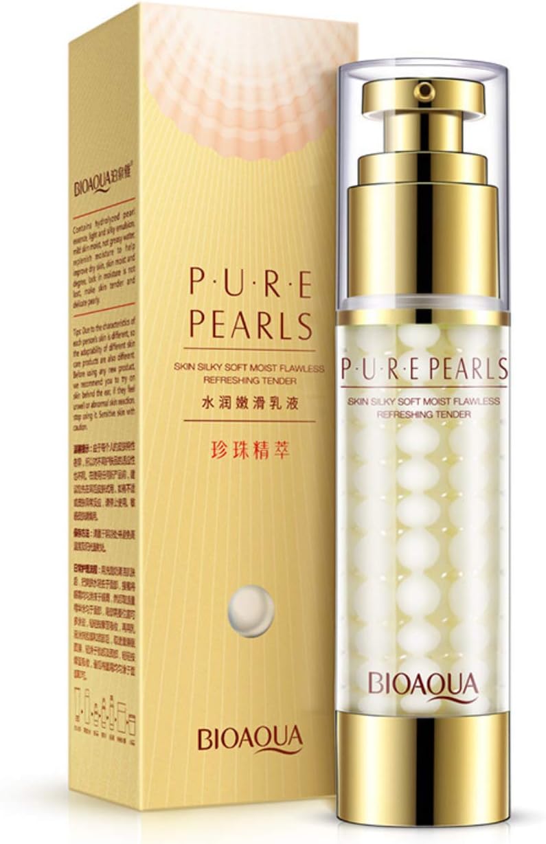 Pure Hydrolyzed Pearls Skin Silky Moist Flawless Refreshing Tender Nourishing Cells Plants Extracts 60g