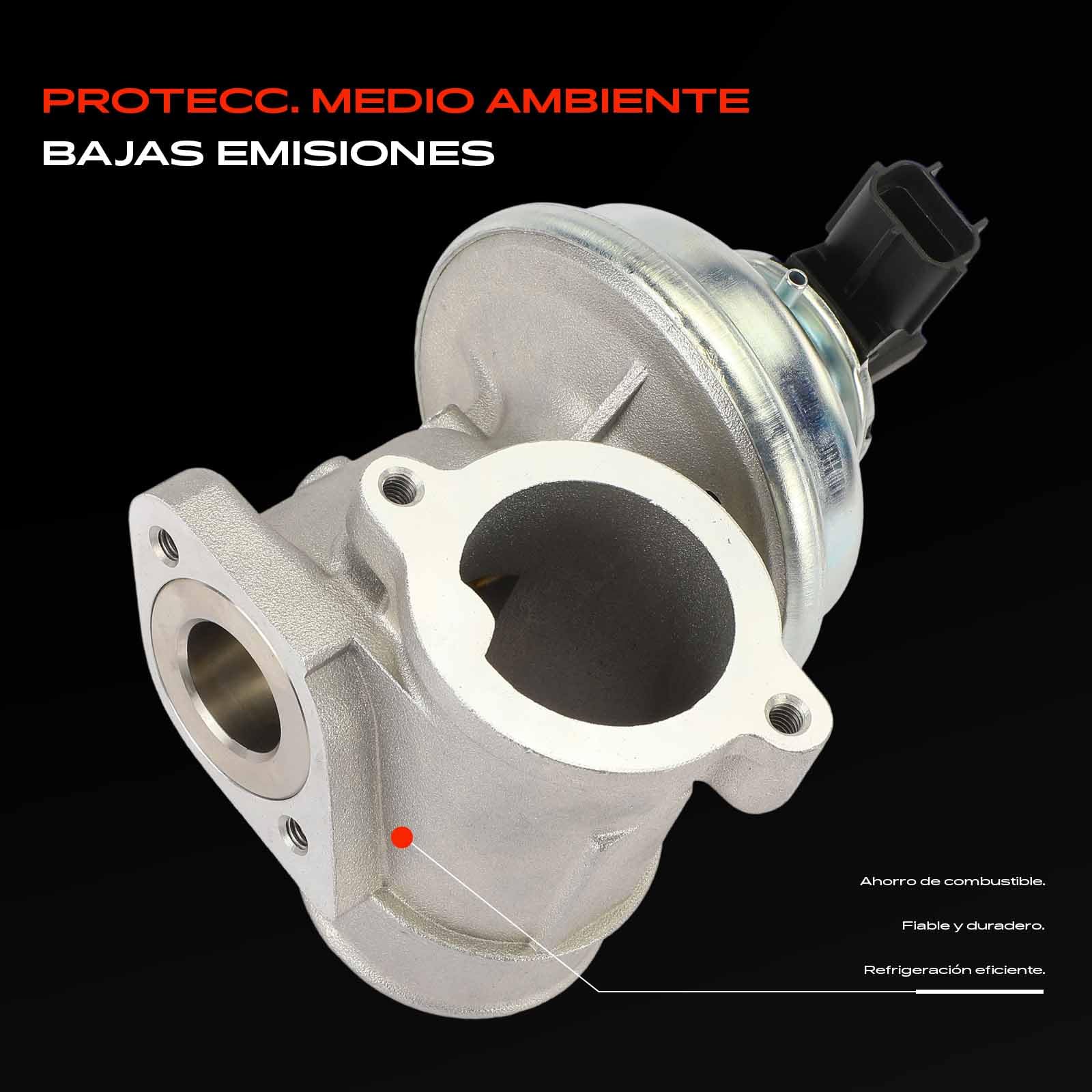 Frankberg Válvula EGR Diesel Compatible con Mondeo III Turnier BWY 2.0L Mondeo III B5Y 2.0L Transit Bus FB FC FD FS FZ 2.0L Mondeo III Berlina B4Y 2.0L Transit Furgoneta FA 2.0L Replace# 2S7Q-9D475-AD