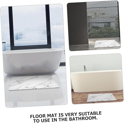 Miniatura 4 de STOBAZA Alfombra de baño antideslizante para baño, alfombras lavables para baño