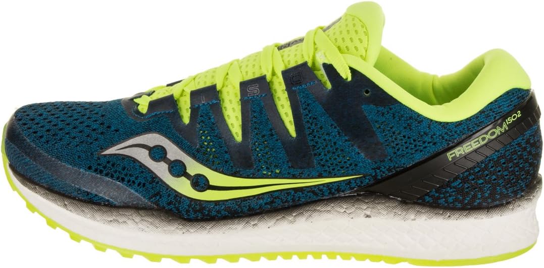 Saucony Men's Freedom ISO 2 Running Shoe 8.5 Blue