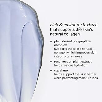 Cocokind Resurrection Polypeptide Cream, Hydrating Face Moisturizer with Peptides and Squalane, Anti Aging Skin Barrier Repair Cream for Dry Skin