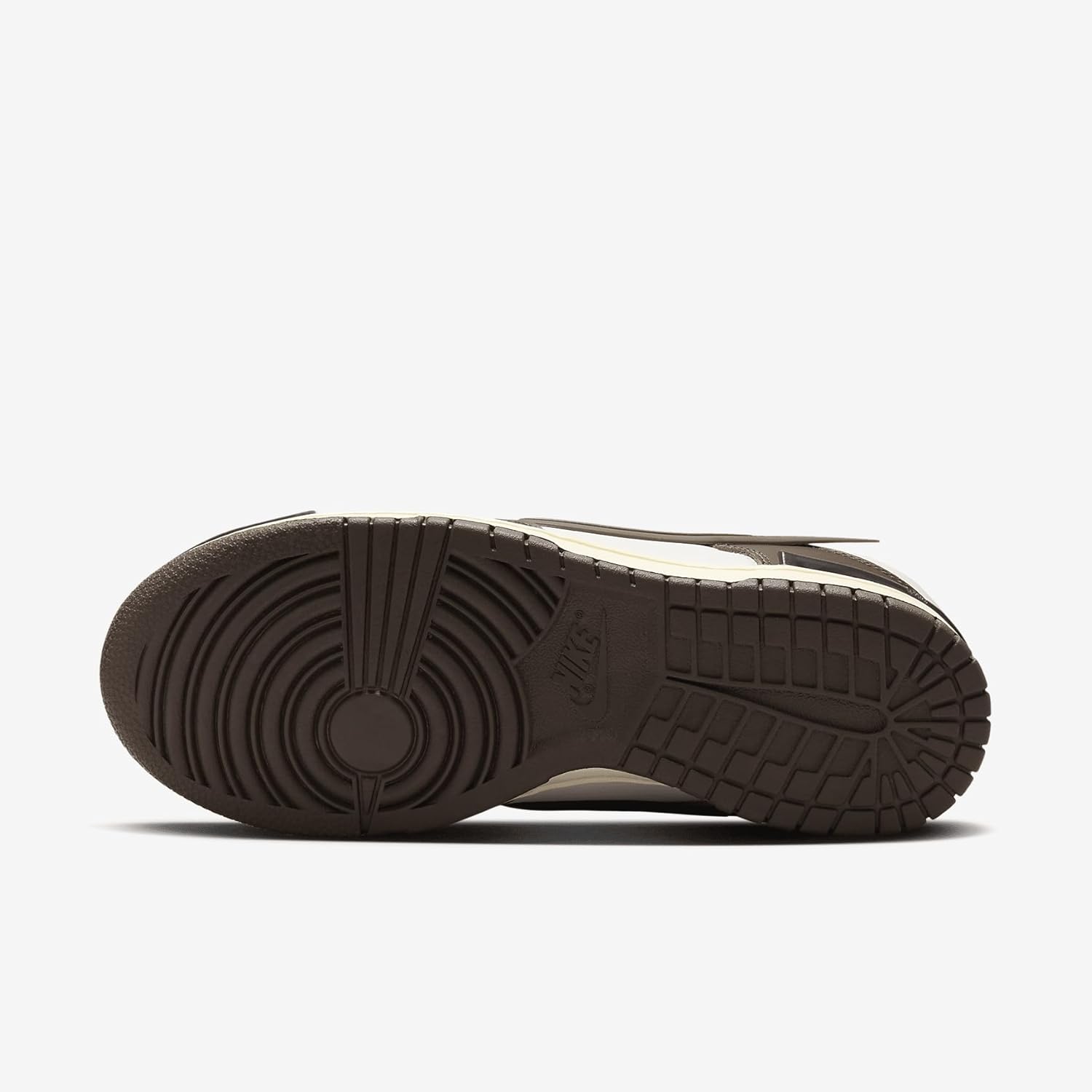 Nike Dunk Low Twist Women's Shoes (DZ2794-003, Phantom/Coconut Milk/Baroque Brown) Size 5.5