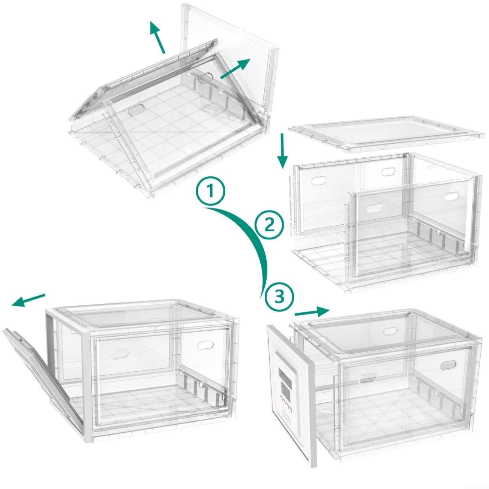Scatola con serratura digitale temporizzata con serratura a combinazione, contenitore in ABS trasparente per farmaci, snack, tablet, timer programmabile per conto alla rovescia da 0 a 12