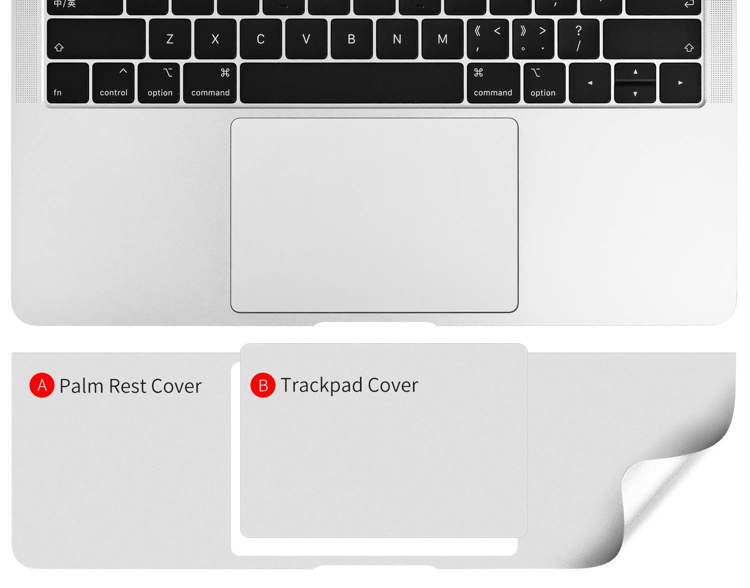 Palm Rest Cover for 2020-2023 New MacBook Pro 13 Inch A2338 M2 M1