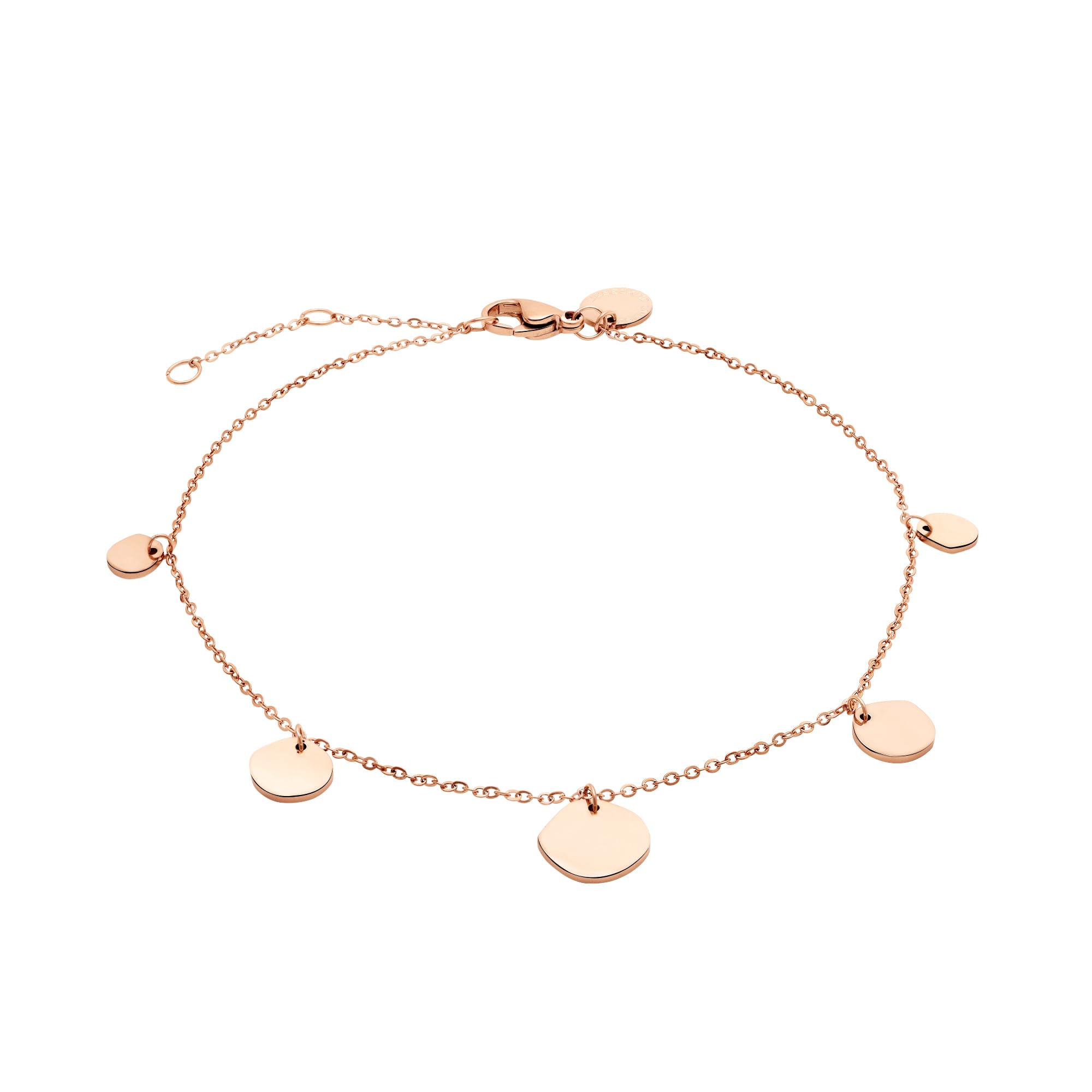 Liebeskind Berlin LJ-1663-A-27 Anklet Stainless Steel in IP Rose Gold, 27 cm, Stainless Steel, No Gemstone