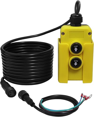 Miniatura 9 de Interruptor de control remoto de remolque volcado, 3 alambres 12v DC bomba hidráulica unidad de potencia arriba abajo controlador para camión