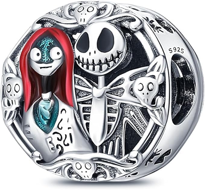 Christmas Fashion Charms for Bracelets and Necklace Pendant Bead Charm Jewelry Present for Women Family Friends