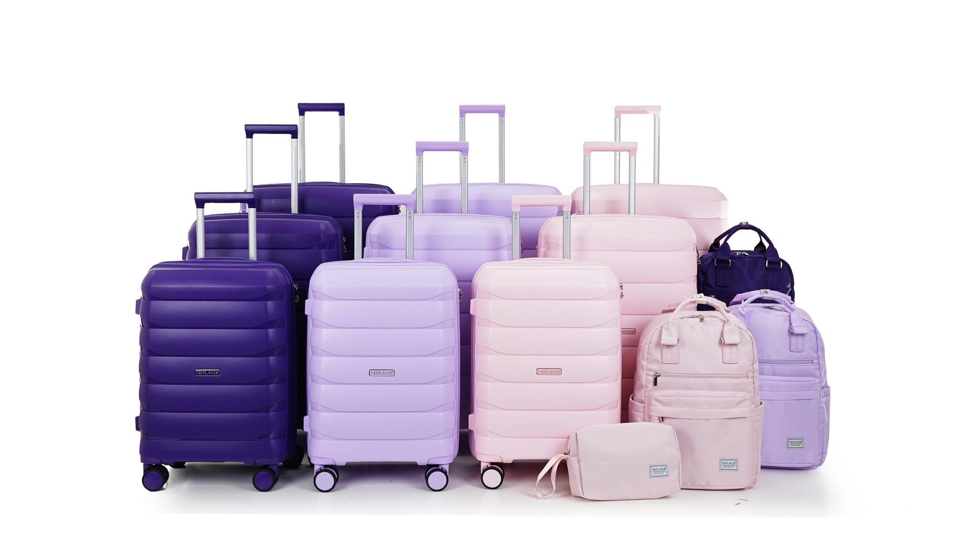 Amazon.com | TRIPLAYER Luggage Sets 5 Pieces, PP Hardshell