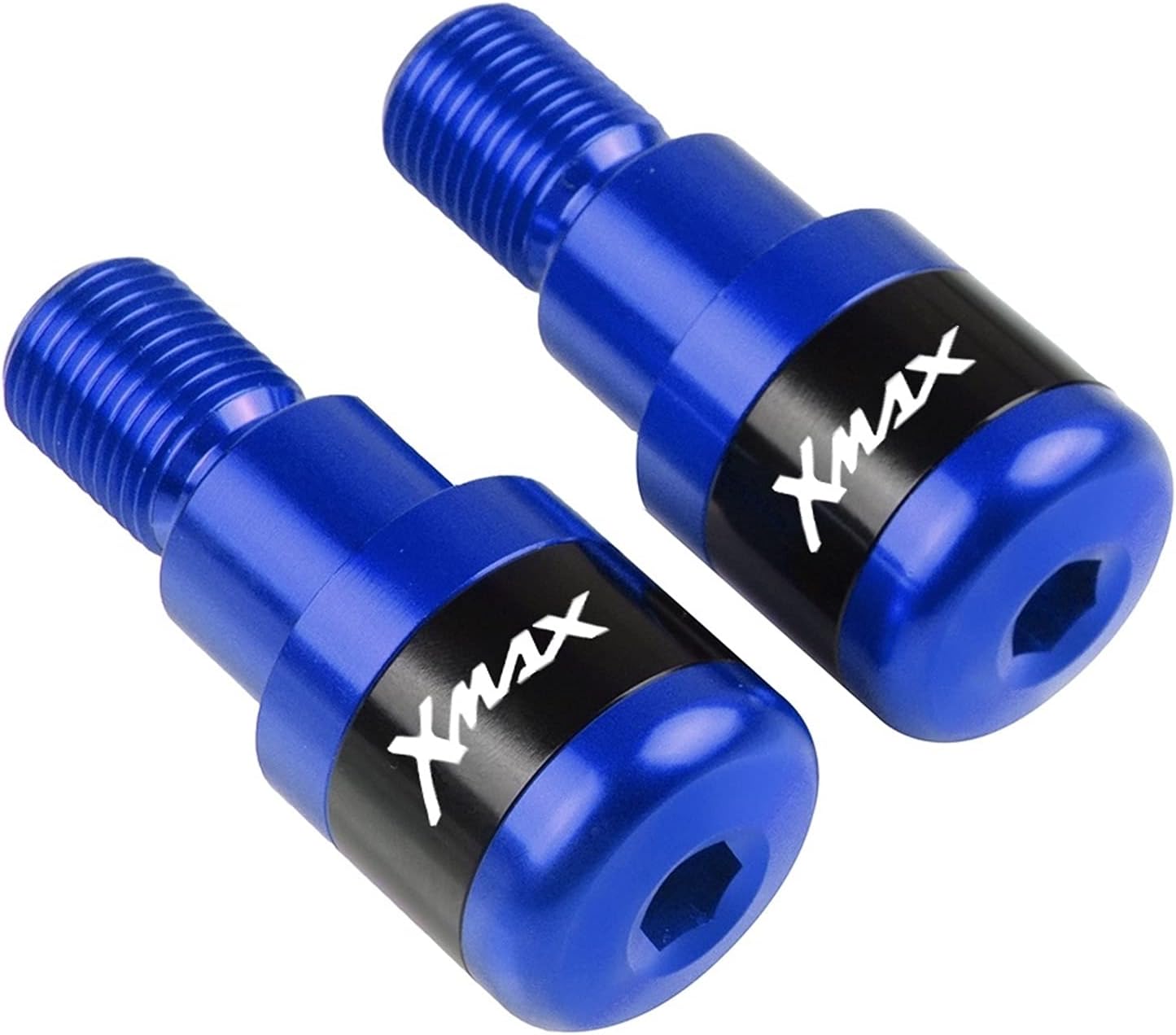 Counterweight Motorcycle Accessories Xmax 7/8" 22MM Handlebar Hand Grips Handle Bar End Cap Plug for Yamaha Xmax 125 250 300 400 2013-2021