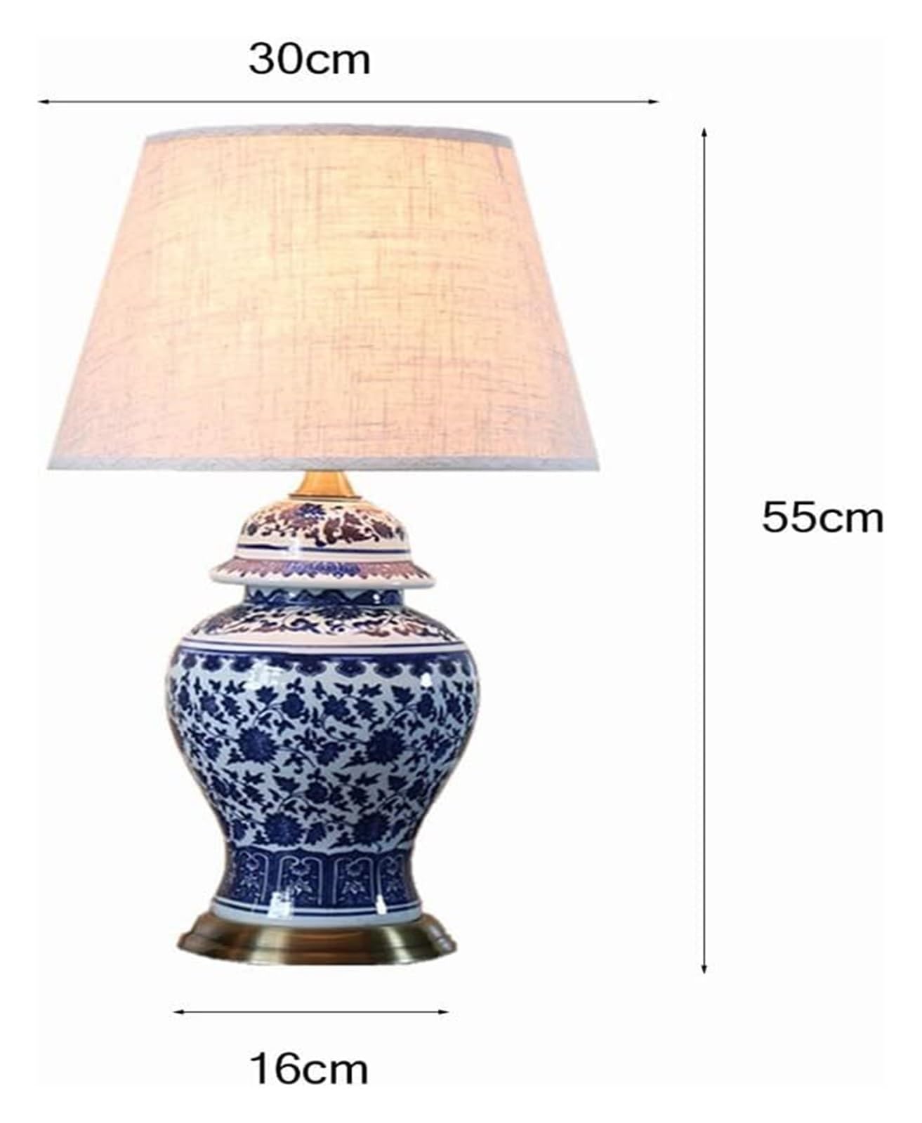 XANAYXWJ Bateria kuchenna Sypialnia Biurko Dostępna chińska jasnoniebieska i biała porcelanowa przeszklona ceramiczna stołowa