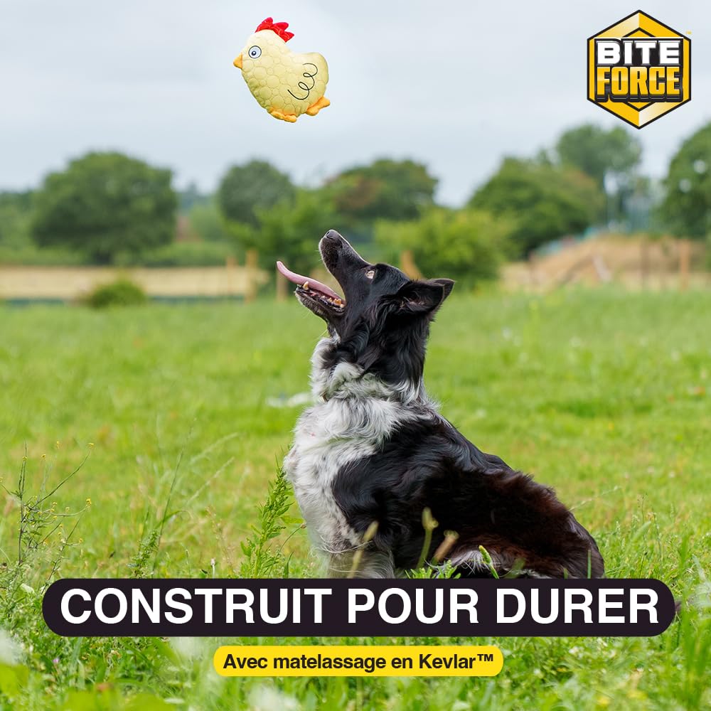 Bite Force - Hondenspeelgoed Built W. Kevlar Tough Plush