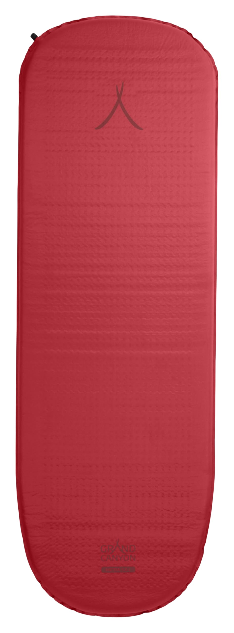 Grand Canyon HATTAN 5.0 L - Materasso da campeggio autogonfiabile, materasso ad aria - 198x63x5,0cm - American Beauty (rosso bordeaux)