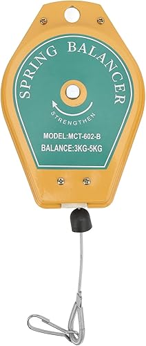 Balanceador de resorte de 3 a 11.0 lbs de carga retráctil para moldes de automóviles, soldadura de piezas, línea de montaje