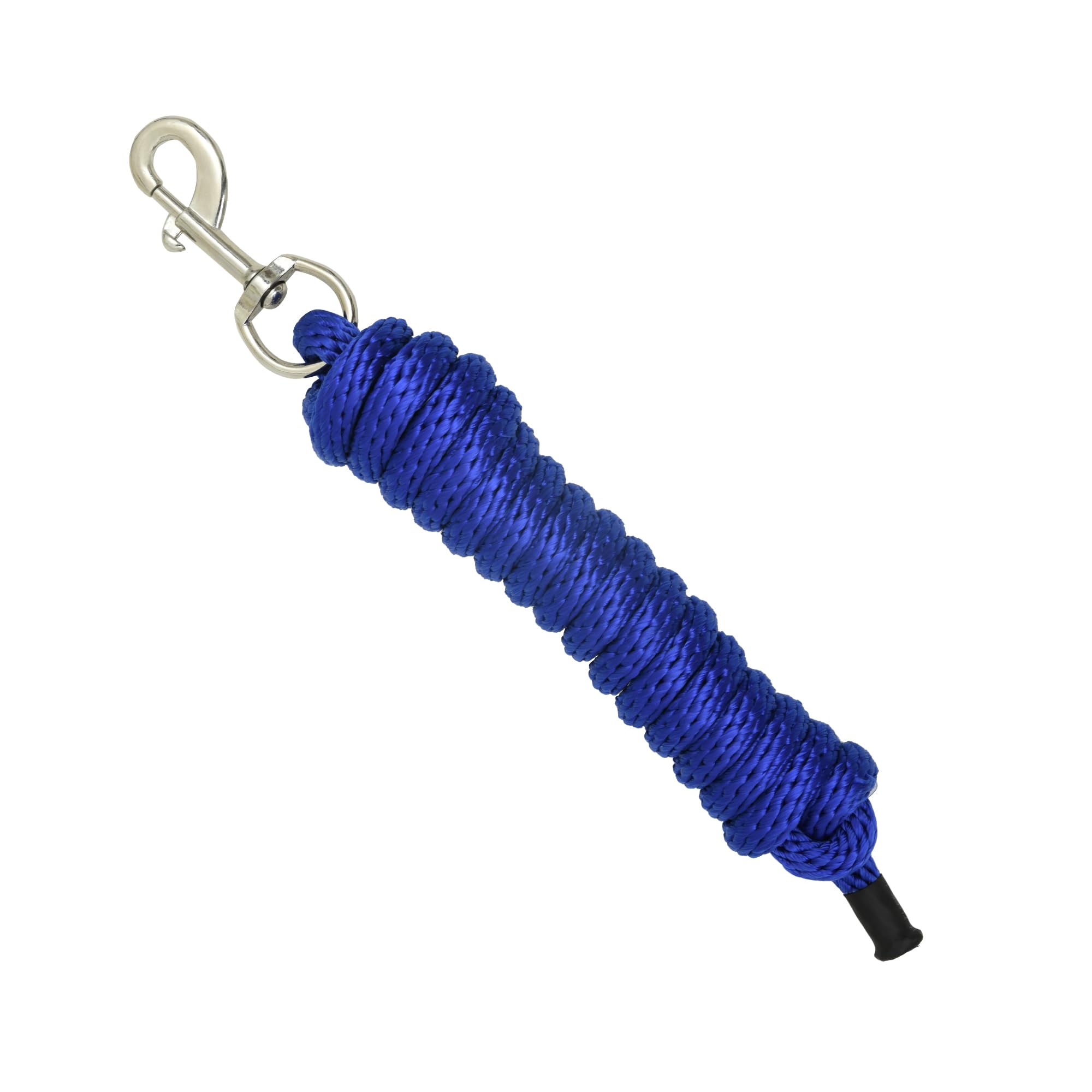 SIE Pack of 2 Solid Poly Lead Rope for Horse and Livestock 8 ft (Blue) - Image 2