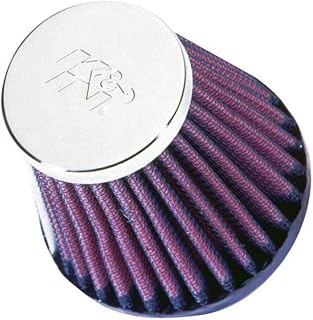 K&N Universal Clamp-On Air Intake Filter: High Performance, Premium, Washable, Replacement Filter: Flange Diameter: 2 In, Filter Height: 3 In, Flange Length: 0.625 In, Shape: Round Tapered, RC-2580