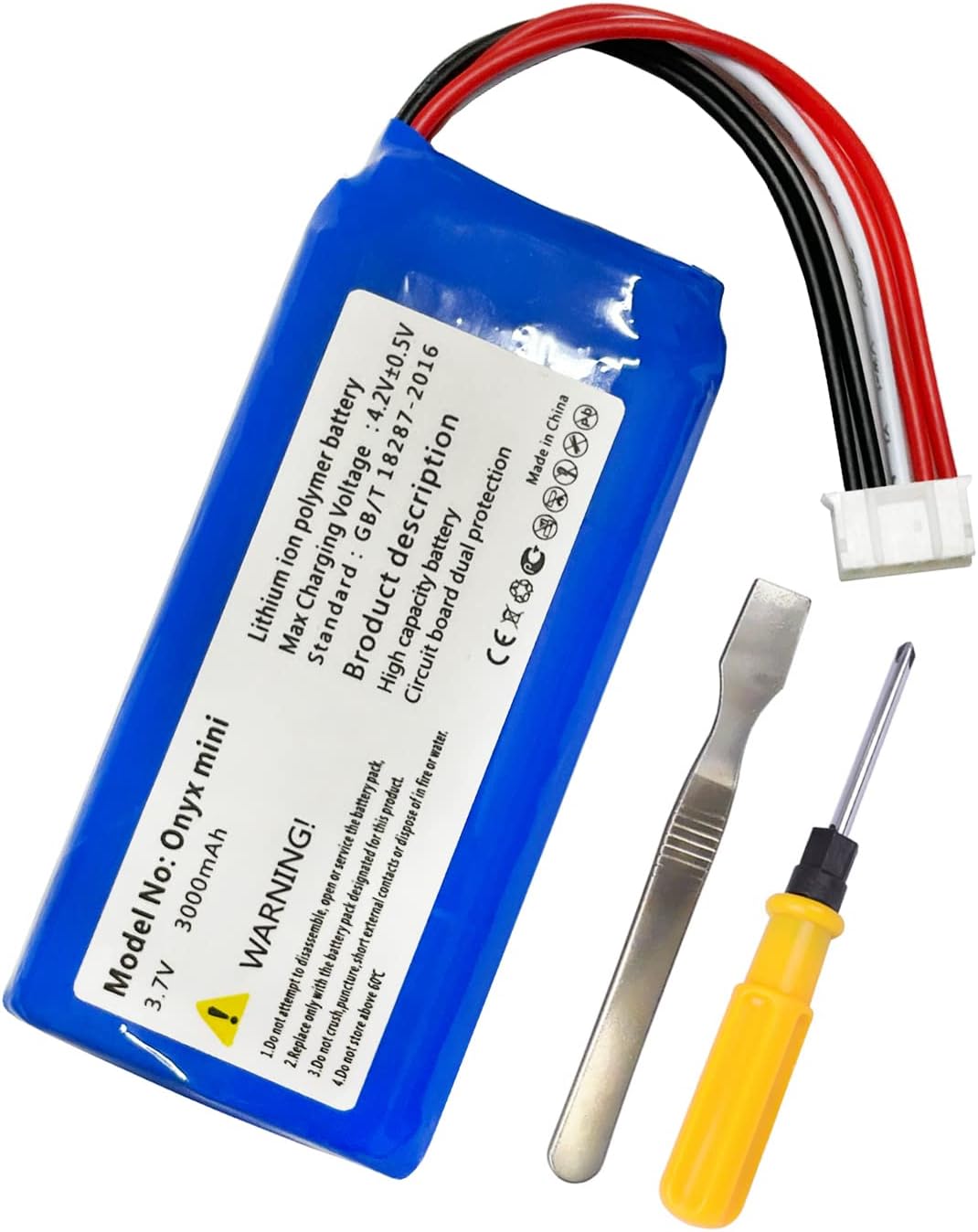 3000mah Onyx Mini Battery Replacement for Harman Kardon Onyx Mini, CP-HK07, P954374