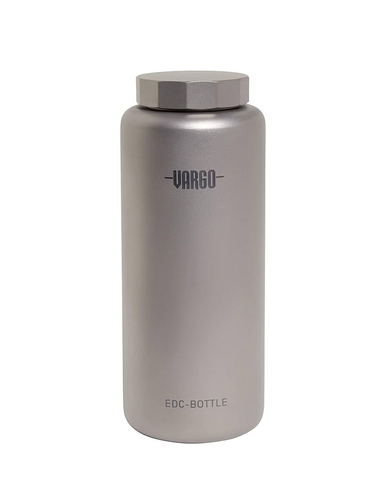 新品　VARGO Titanium Water Bottle チタニウム　ボトル 楽天市場】VARGO バーゴ TITANIUM WATER BOTTLE チタニウム