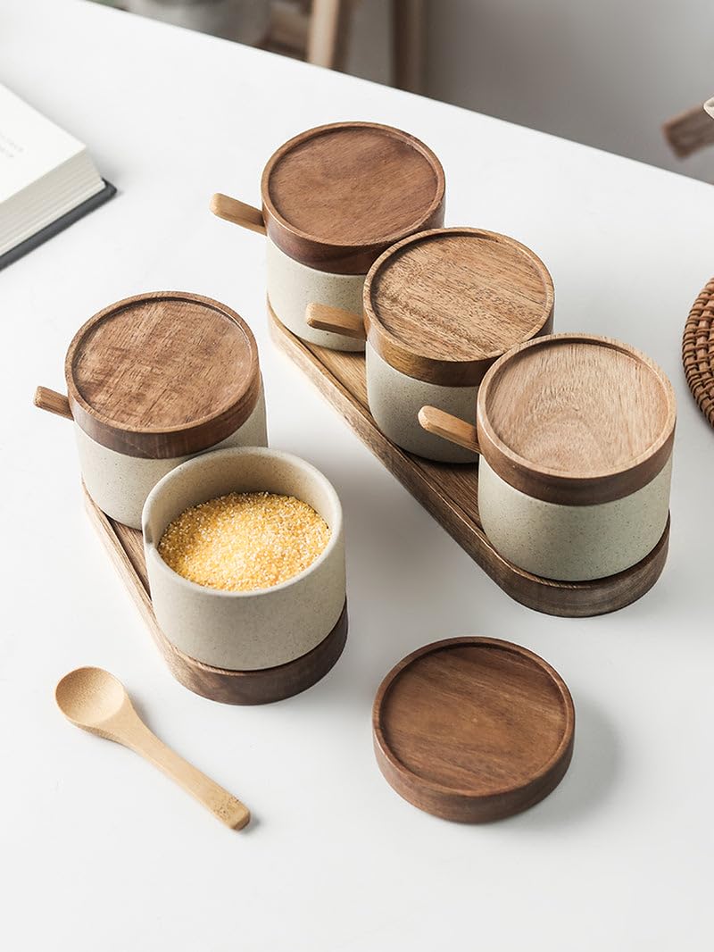 Smart Spice Jar Set | Organize Sua Cozinha Com Elegância E-C