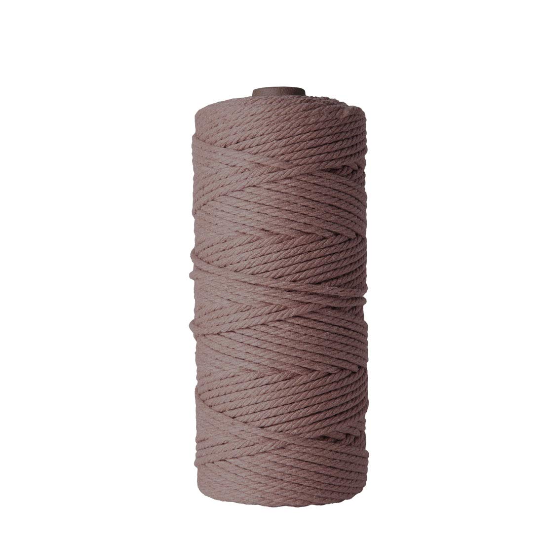 PYJTRL 100% Natural Cotton Twisted Rope 1/12", 1/8", 1/6",1/5" (Brown 3mm(1/8Inch x 328Feet))