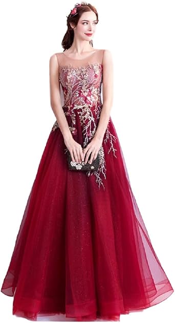 amazon red wedding dresses