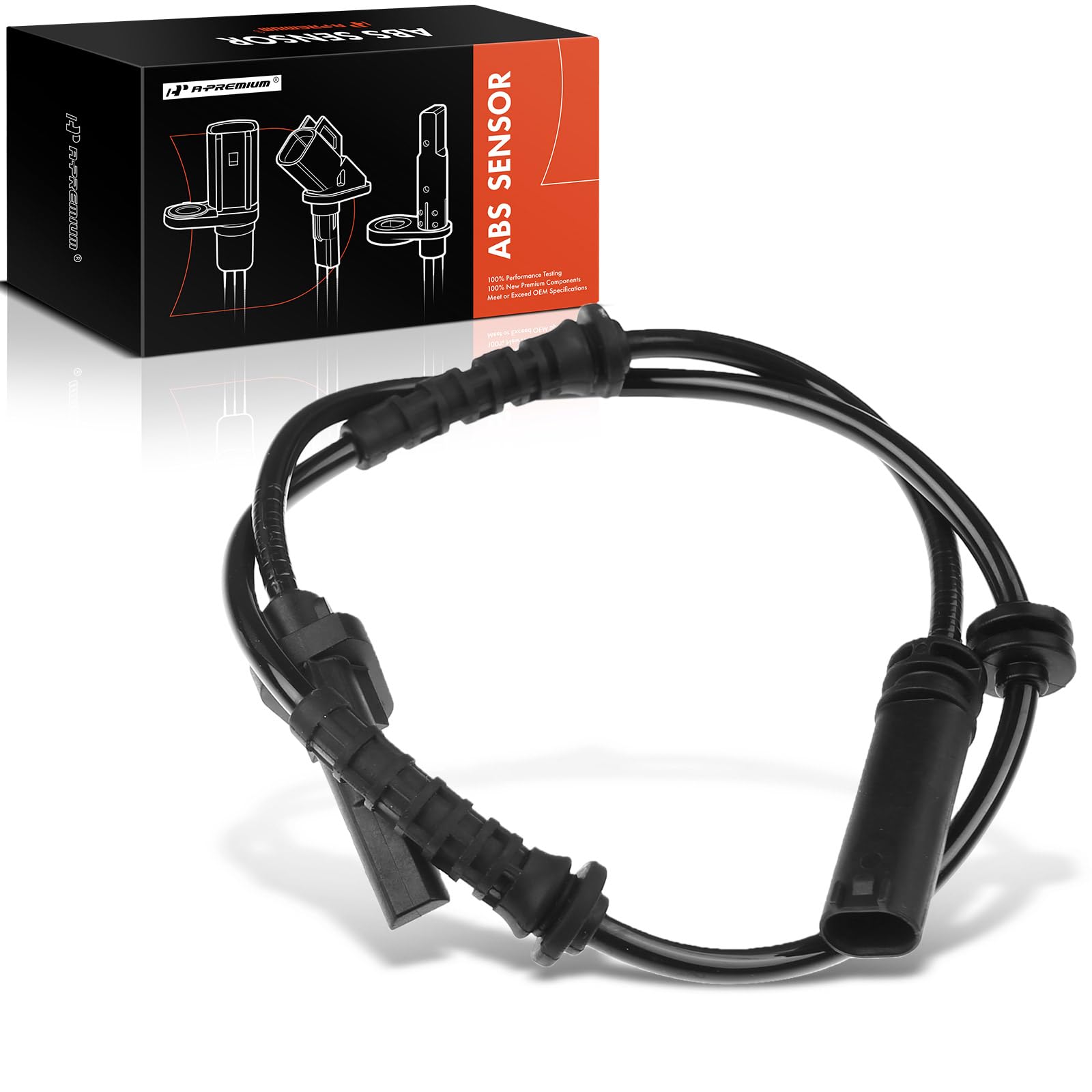 Amazon.com: A-Premium Rear ABS Wheel Speed Sensor Compatible with