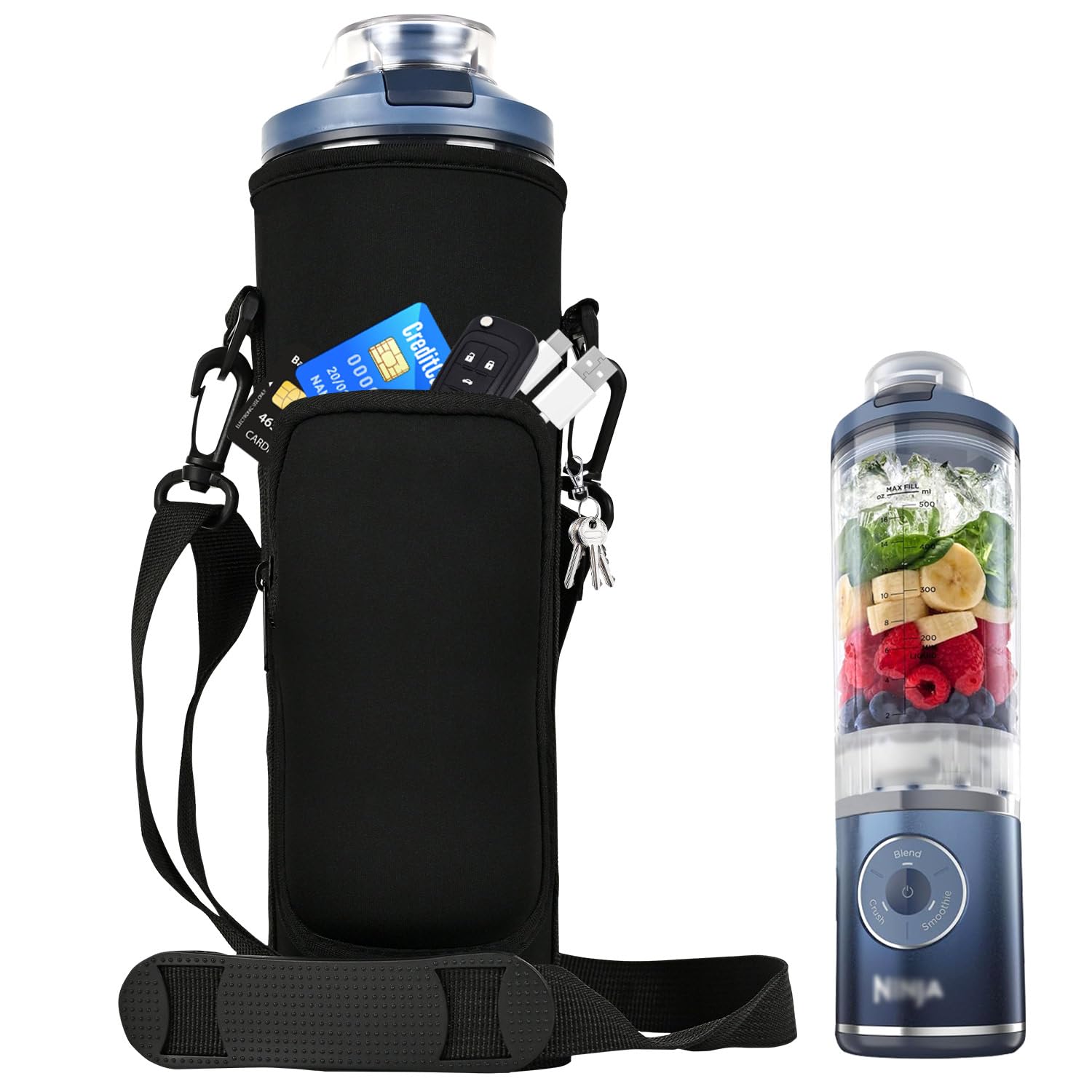 Amazon.com: NUENSS-ROR Storage Sleeve Bag for Ninja Blast