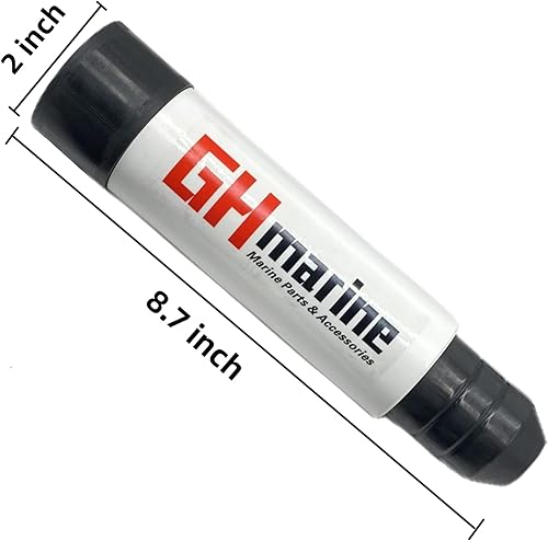 Miniatura 4 de 1H03 - Soporte de goma de popa y bloqueo de motor para fueraborda de barco y unidades de popa con 3 muestras, barra de protección de plástico