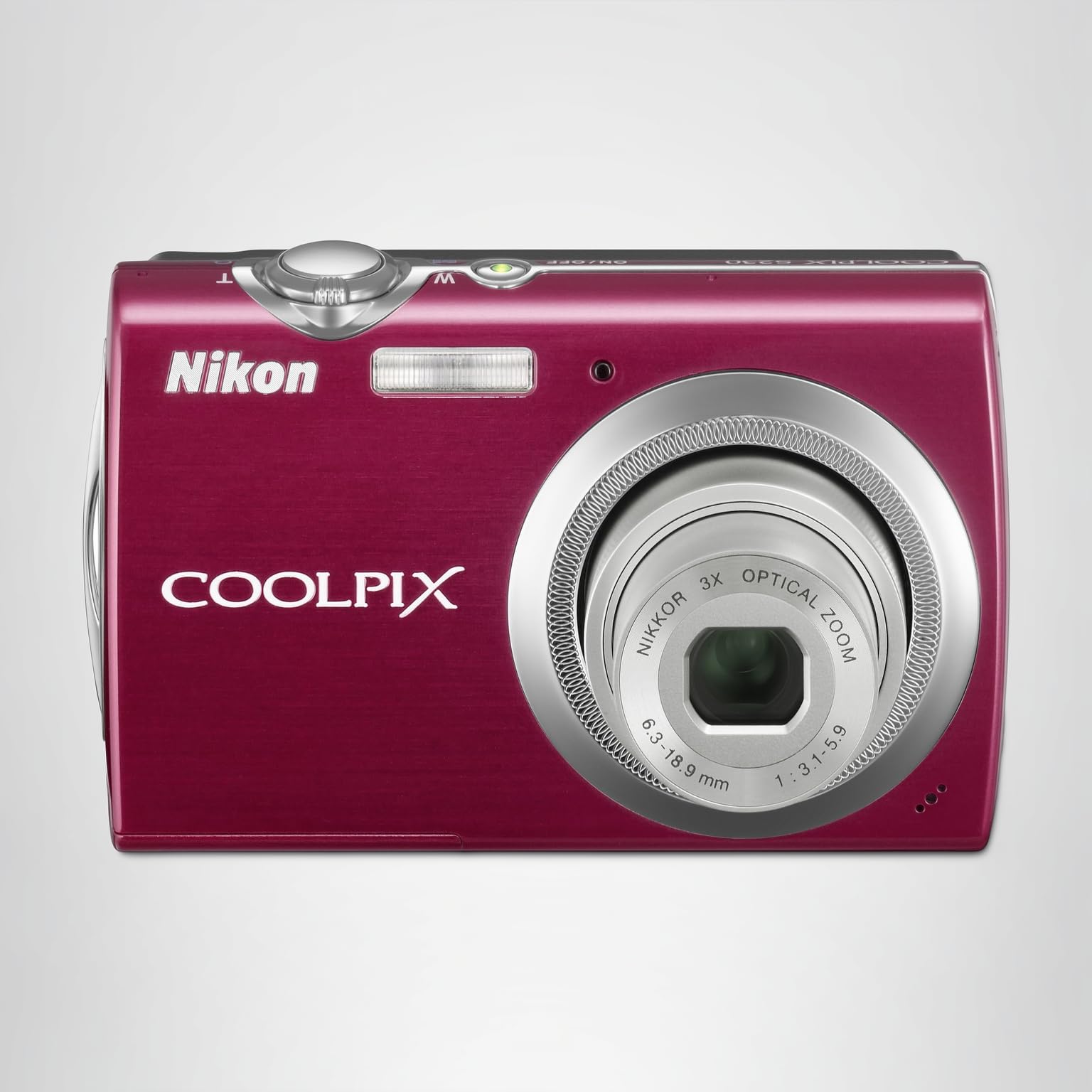 Amazon | Nikon デジタルカメラ COOLPIX (クールピクス) S230 ローズ