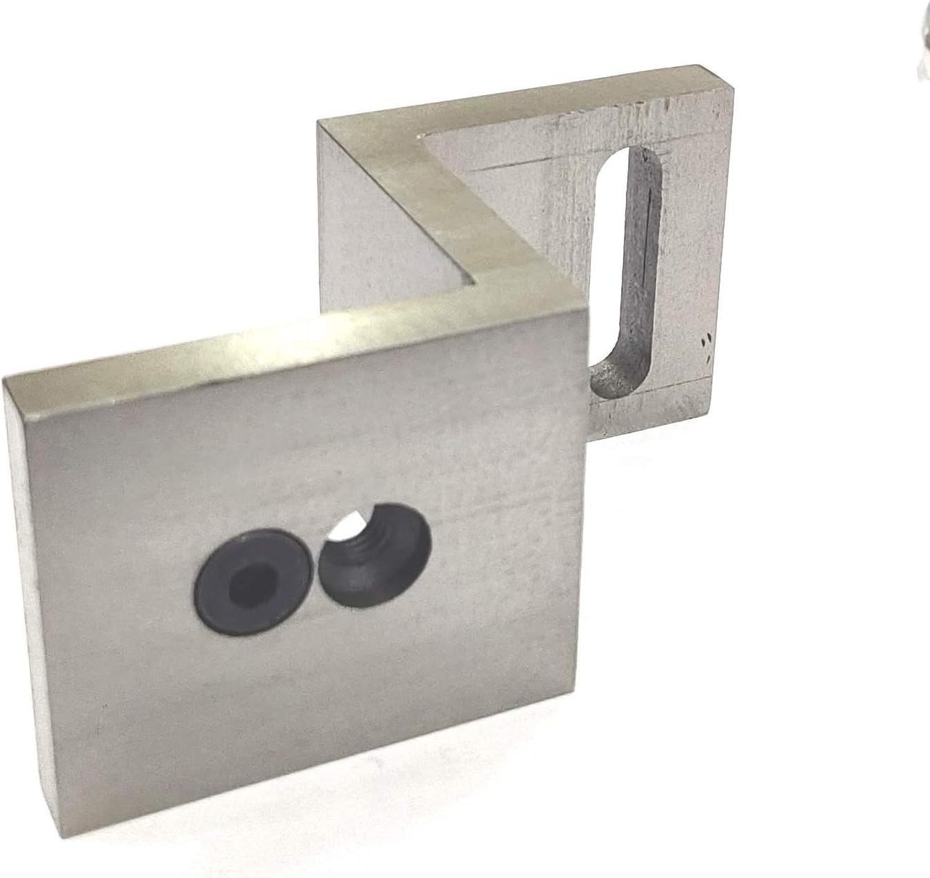 Buyohlic Mini prowadnica pionowa (90 x 50 mm) z płytką kątową Z - natychmiastowe frezowanie na małych tokarkach stołowych