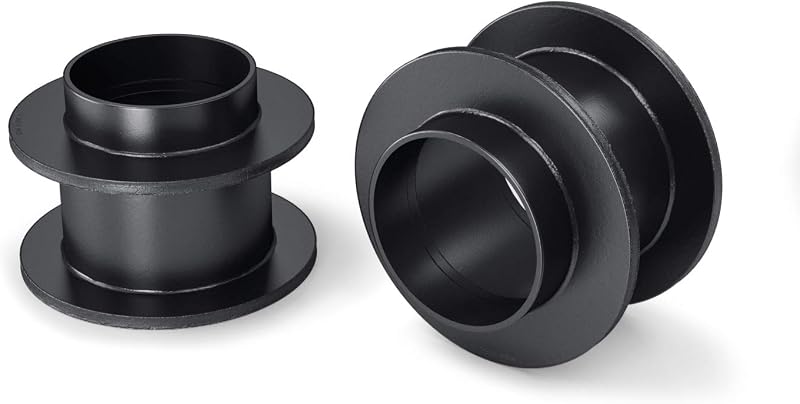 Kit de nivelamento dianteiro RockTrix com elevação de 3 polegadas para Dodge Ram e Dakota 2WD – 2 espaçadores