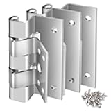 SuperDi 3 Pack Door Hinges Replacement for Combination Doors Compatible with Elixir Mobile Homes Exterior Door Hinge Series 6000 8000 9000 (Screws Included)