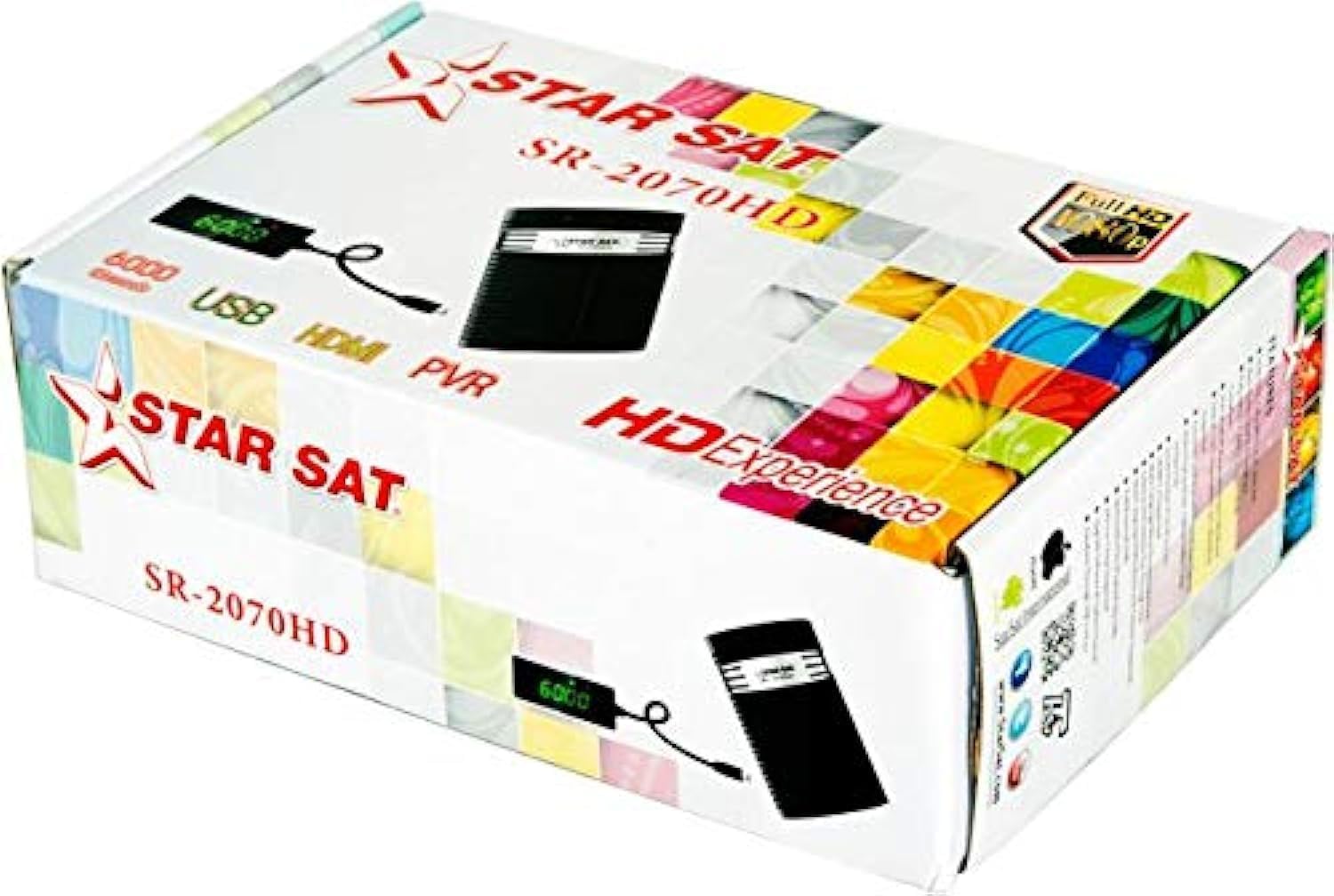 star sat ستار سات 2070 اتش دى