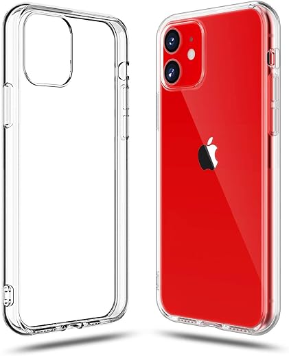 Prolet Case Cover Compatible with iPhone 11 Case Cover Clear Transparent Shockproof Protective Phone Soft Silicone Slim Co...