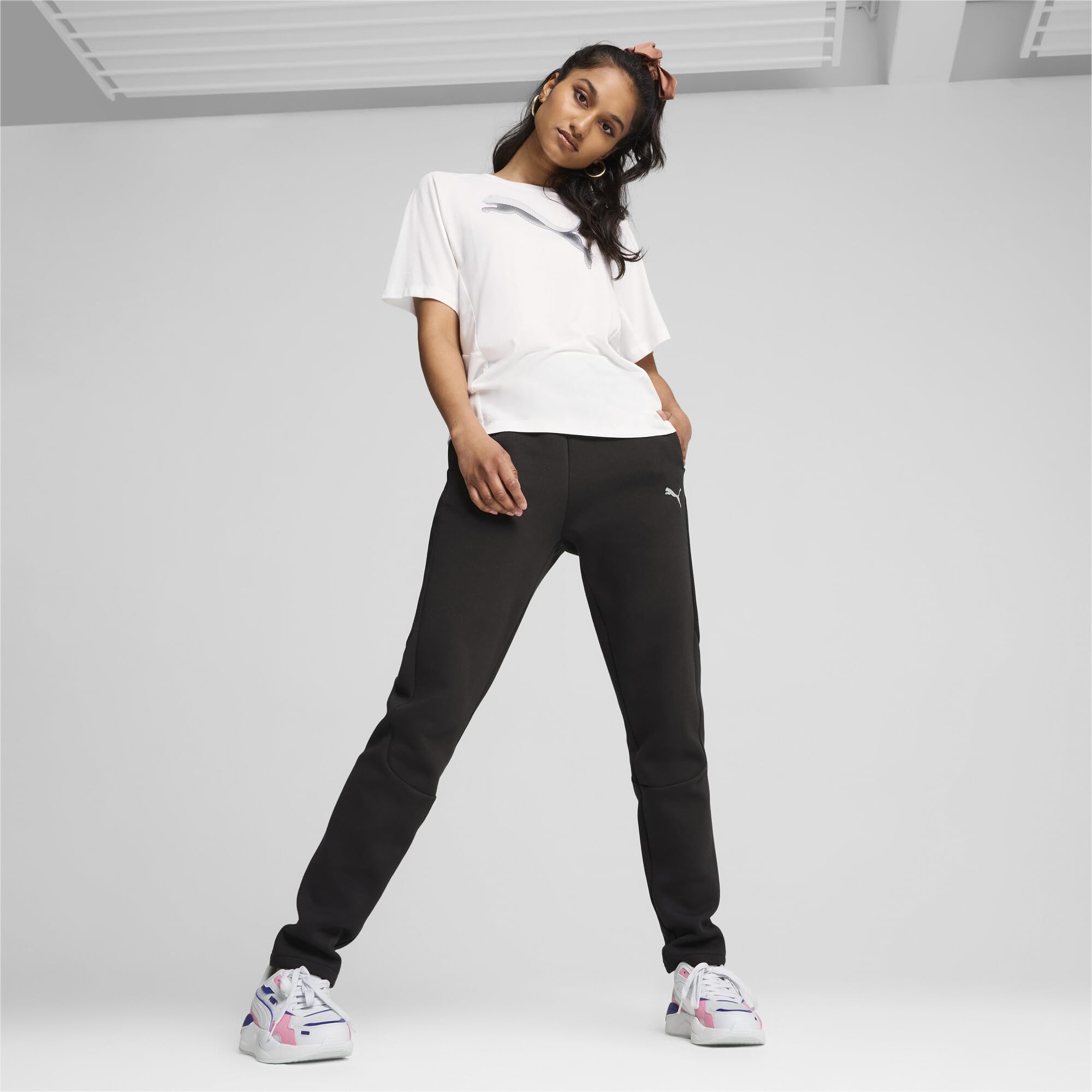 Puma - Evostripe Pants Op, Pantaloni in Maglia Donna